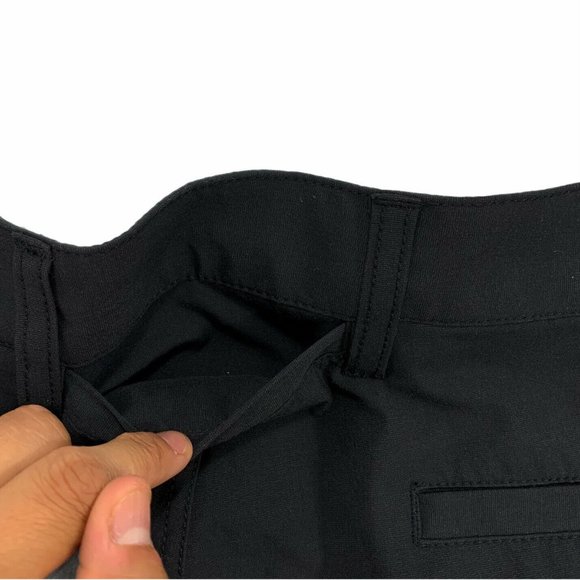 Matte Grey Mens Black Golf Pants Size 38- EUC- Gol - Picture 5 of 7